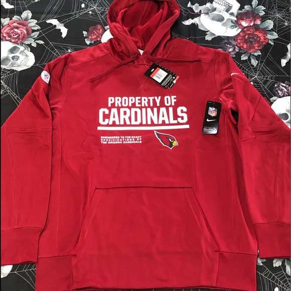 NWT NIKE THERMA-FIT ARIZONA CARDINALS KO HOODIE L